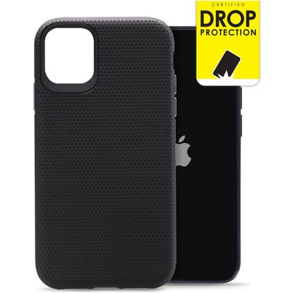 My Style Tough iPhone 12 Mini Plastique rigide Coque arrière Antichoc - Noir