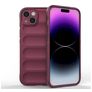 Mobigear Bumpy Coque iPhone 15 Plus Coque arrière en TPU Souple - Bordeaux
