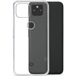 Mobilize Gelly Coque Transparente Google Pixel 4a 5G Coque arrière en TPU Souple - Transparent