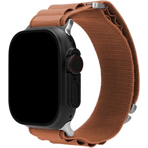 Mobilize Alpine Bracelet Nylon Apple Watch Fermeture boucle ardillon - 42/41/40/38 mm - Terracotta