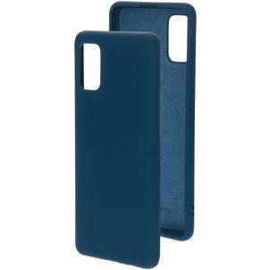 Mobiparts Coque Samsung Galaxy A41 Coque arrière en Silicone - Blueberry Blue