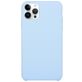 Mobigear Rubber Touch Coque iPhone 15 Pro Max Coque arrière en Silicone - Bleu