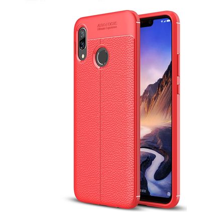 Mobigear Luxury Coque Huawei Nova 3 Coque arrière en TPU Souple - Rouge