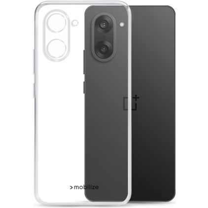 Mobilize Gelly Transparent OnePlus Nord CE5 TPU souple Coque arrière - Transparent