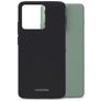 Mobilize Rubber Gelly Coque Motorola Edge 70 Pro Coque arrière en TPU Souple - Noir