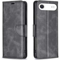 Mobigear Excellent Housse iPhone Air Etui Porte-Monnaie - Noir