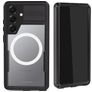 Mobilize Waterproof Coque Samsung Galaxy S25 MagSafe Coque arrière Imperméable Rigide - Noir