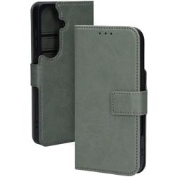 Mobiparts Classic Wallet Samsung Galaxy S26 MagSafe Étui - Stone Green