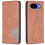 Mobigear Rhombus Slim Housse Google Pixel 10a Etui - Marron