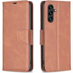 Mobigear Excellent Housse Samsung Galaxy S25 FE Etui Porte-Monnaie - Marron