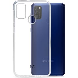 Mobilize Gelly Coque Transparente Samsung Galaxy M21 Coque arrière en TPU Souple - Transparent
