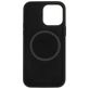 Mobiparts Coque iPhone 14 Pro Max MagSafe Coque arrière en Silicone - Noir