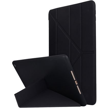 Mobigear Origami Coque iPad 7 (2019) Etui - Noir