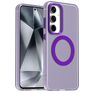 Mobigear Shockproof Coque Samsung Galaxy S24 FE MagSafe Coque arrière Rigide - Violet