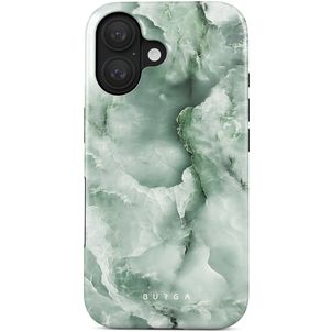 Burga Tough iPhone 16 Plastique rigide Coque arrière Antichoc - Pistachio Cheesecake