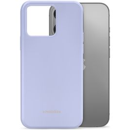 Mobilize Rubber Gelly Coque iPhone 13 Pro Coque arrière en TPU Souple - Pastel Purple