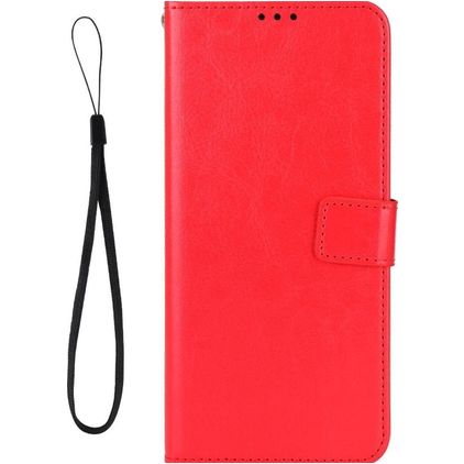 Mobigear Wallet Housse POCO F4 GT Etui Porte-Monnaie - Rouge