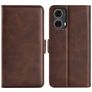 Mobigear Slim Magnet Housse Motorola Moto G85 Etui Porte-Monnaie - Marron