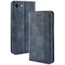 Mobigear Sensation Housse iPhone SE (2022) Etui Porte-Monnaie - Bleu