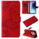 Mobigear Butterfly Xiaomi Redmi 14C Étui Portefeuille - Rouge