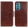 Mobigear Classy Housse Motorola Edge 30 Etui Porte-Monnaie - Marron