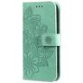 Mobigear Flowers Housse POCO F4 Etui Porte-Monnaie - Vert