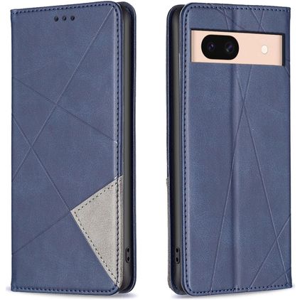 Mobigear Rhombus Slim Housse Google Pixel 8a Etui - Bleu