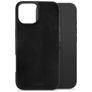 Mobilize Premium Coque iPhone 17 MagSafe Coque arrière en Cuir Véritable - Noir