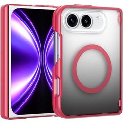 Mobigear Crystal iPhone Duo MagSafe Plastique rigide Coque arrière - Cherry Red