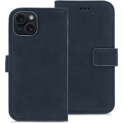 My Style Flex Wallet Housse iPhone 15 Etui Porte-Monnaie - Royal Blue