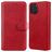 Mobigear Wallet Housse iPhone 12 Pro Etui Porte-Monnaie - Rouge