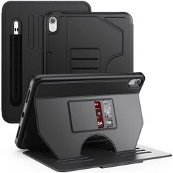 Mobigear Magnetic Folio Coque iPad 11 (2025) Etui + Porte-crayon - Noir