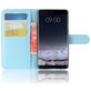 Mobigear Classic Housse Nokia 8 Sirocco Etui Porte-Monnaie - Bleu