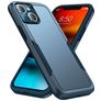Mobigear Heavy Armor Coque iPhone 14 Coque arrière Rigide Anti-Chocs - Dark Blue