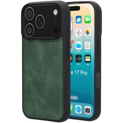 Mobiparts Classic Coque iPhone 17 Pro MagSafe Coque arrière Rigide - Emerald Green