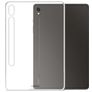 Mobilize Gelly Coque Samsung Galaxy Tab S9 FE Coque arrière en en TPU Souple - Transparent