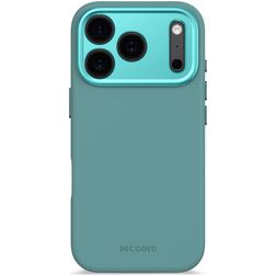 Decoded Coque iPhone 17 Pro Coque arrière en Silicone - Retro Blue