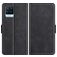 Mobigear Slim Magnet Housse Realme 8 Etui Porte-Monnaie - Noir