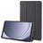 Mobigear Tri-Fold Gel Coque Samsung Galaxy Tab A11 Etui en TPU,Similicuir - Noir