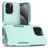 Mobigear Heavy Armor Coque iPhone 16 Pro Max Coque arrière Rigide Anti-Chocs - Vert