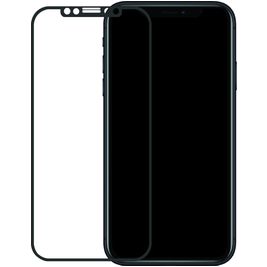 Mobilize Premium iPhone XR Verre trempé Protection d'écran - Compatible Coque - Noir