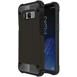 Mobigear Outdoor Coque Samsung Galaxy S8 Coque arrière Rigide Anti-Chocs - Noir