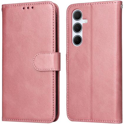 Mobigear Wallet Housse Samsung Galaxy A56 Etui Porte-Monnaie - Rose doré
