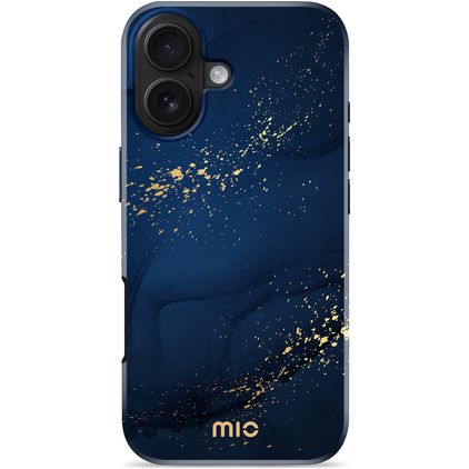 MIO Coque iPhone 17 MagSafe Coque arrière Rigide - Midnight Sparkle