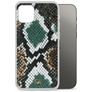 Mobilize Magnet Gelly Coque iPhone 12 Pro Coque arrière en TPU Souple Anti-Chocs - Green Snake