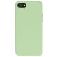 Mobiparts Coque iPhone 8 Coque arrière en Silicone - Pistache Green