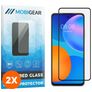 Mobigear Premium Huawei P Smart (2021) Verre trempé Protection d'écran - Compatible Coque - Noir (Lot de 2)