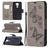 Mobigear Butterfly Housse Xiaomi Redmi Note 9 Etui Porte-Monnaie - Gris