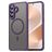 Mobigear Shockproof Samsung Galaxy A57 MagSafe Plastique rigide Coque arrière - Violet