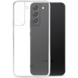 Mobilize Gelly Coque Transparente Samsung Galaxy S22 Plus Coque arrière en TPU Souple - Transparent